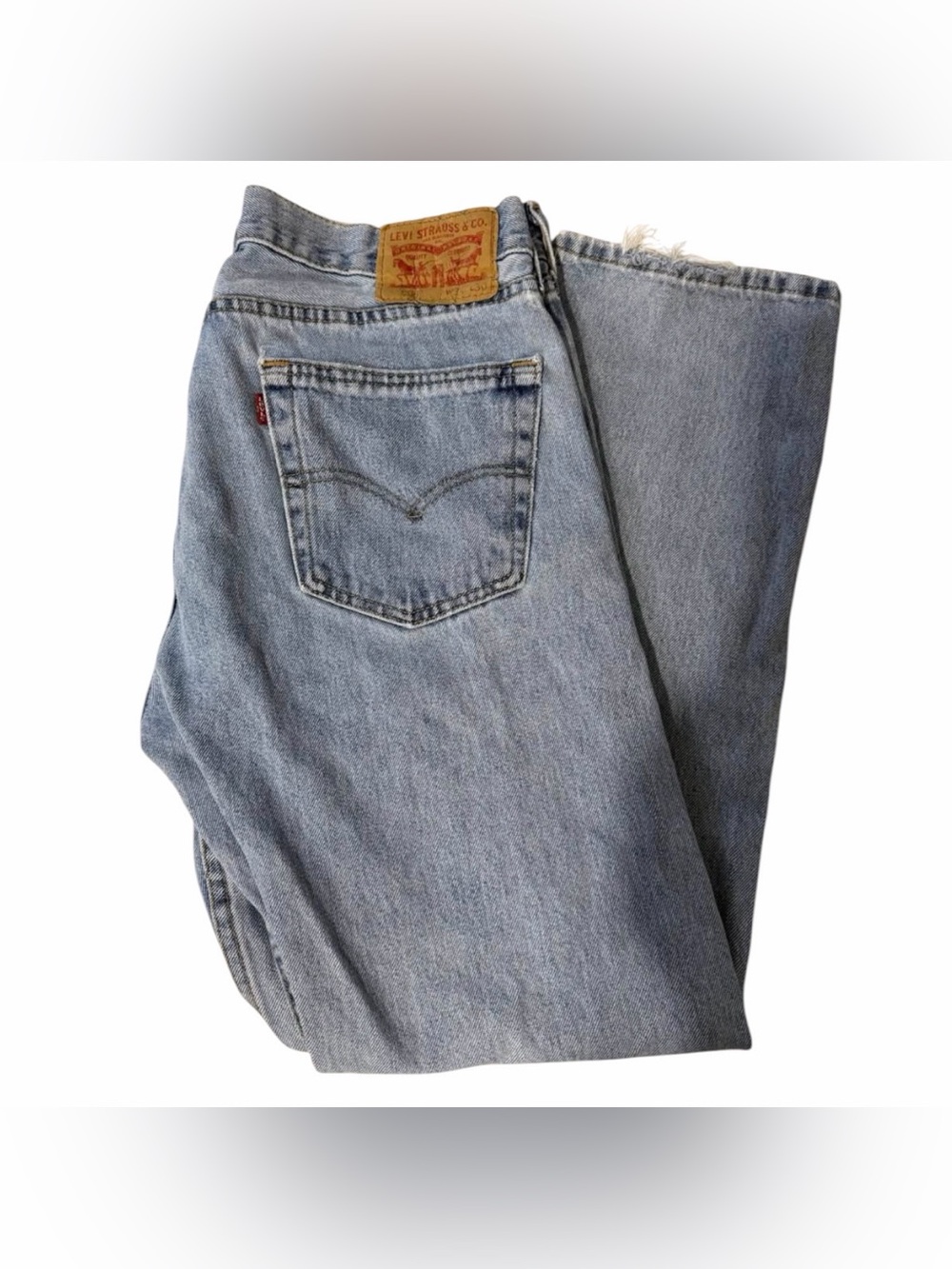 Levi's 505 Regular Fit Straight Leg Jeans- Size 34
